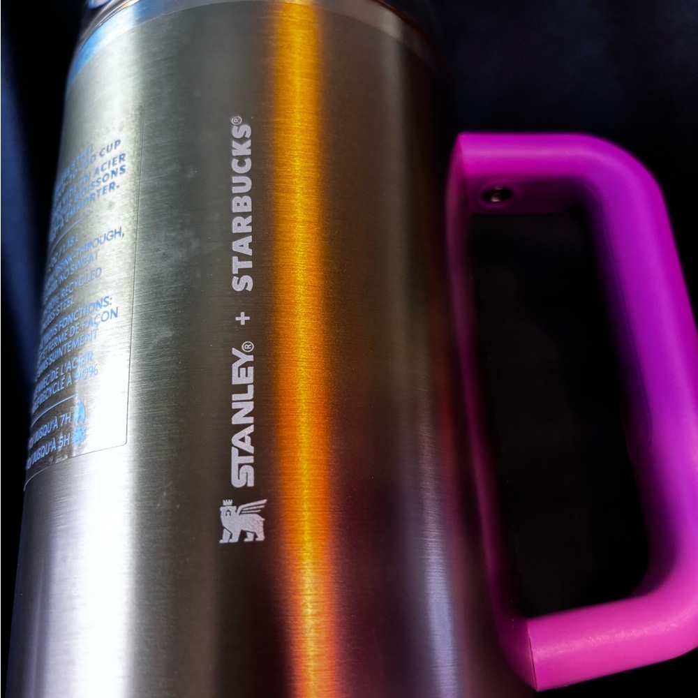 Colorful x Stanley Starbucks Stainless Steel Tumbler with Handle 40 oz - Picture 4 of 5